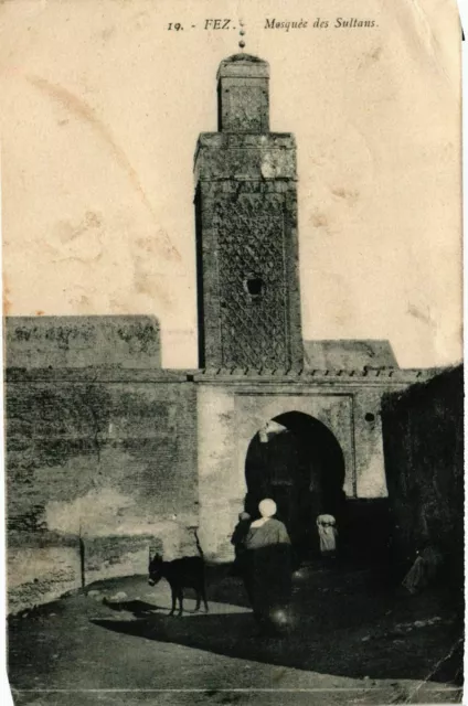 CPA AK FEZ - Mosquée des Sultans MAROC (796351)