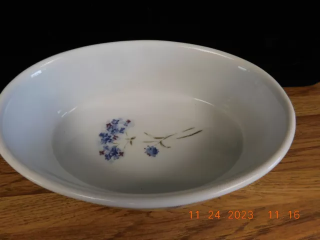 HERITAGE MINT LTD Enchanted Garden 7 X 5  Oval  BAKING DISH..CASSEROLE DISH