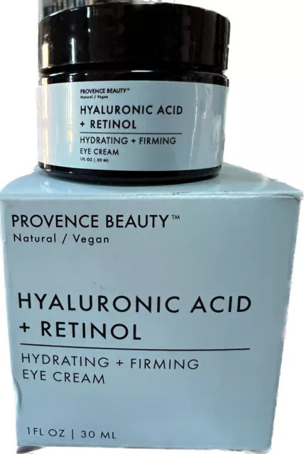 Provence Beauty Hyaluronic Acid + Retinol Hydrating Firming Eye Cream 1 OZ