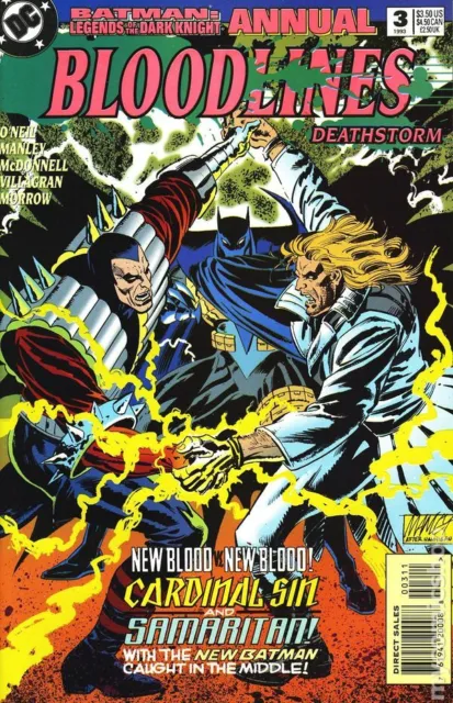 Batman Legends of the Dark Knight Annual #3 FN 1993 Stock Image
