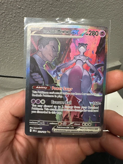 Mewtwo Destend Rivals TEAM ROCKET'S MEWTWO ex 231/182 Sv10: Destined Rivals Holo Fresh £317. ...