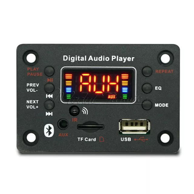 DC7-20V 2*40W Bluetooth Digital Audio Player MP3 Decoder / Power Amplifier Board