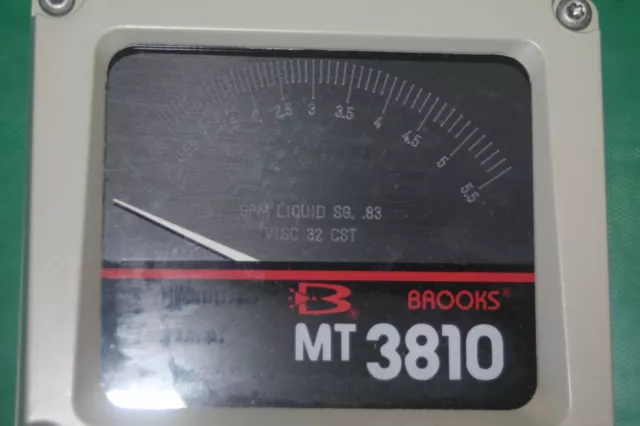 Brooks Variable Area Flow Meter Transmitter MT3810 2