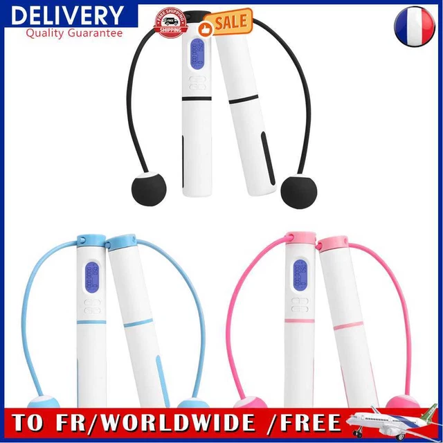 LED Digital Display Weighted Smart Speed Jump Rope Sports Exercise Skipping Rope