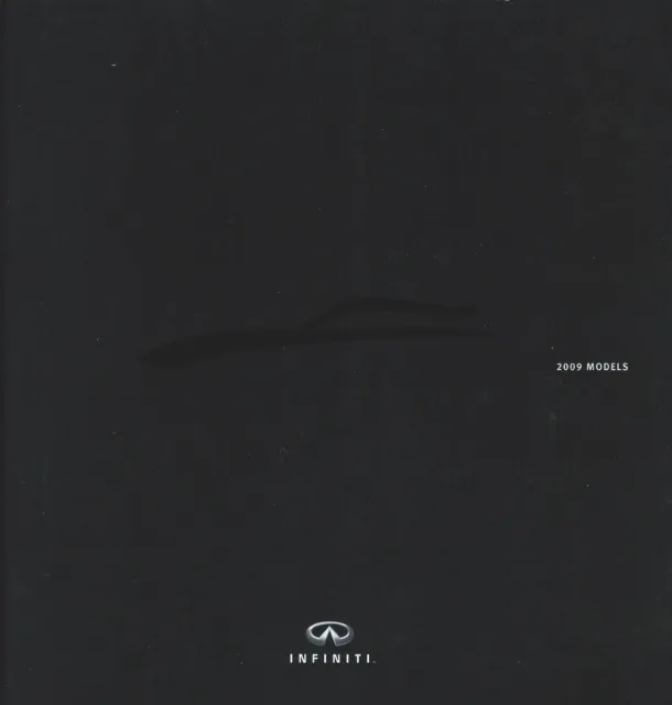 Auto Brochure - Infiniti - Product Line Overview - 2009  (A1056)