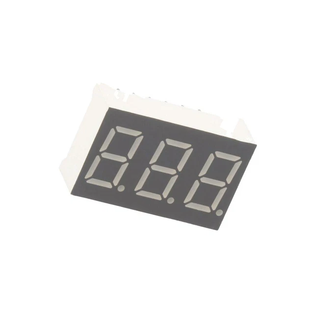 FORYA 4-stelliges 7-Segment LED Display Rot - 9,2mm Zeichenhöhe Für Elektronikprojekte
