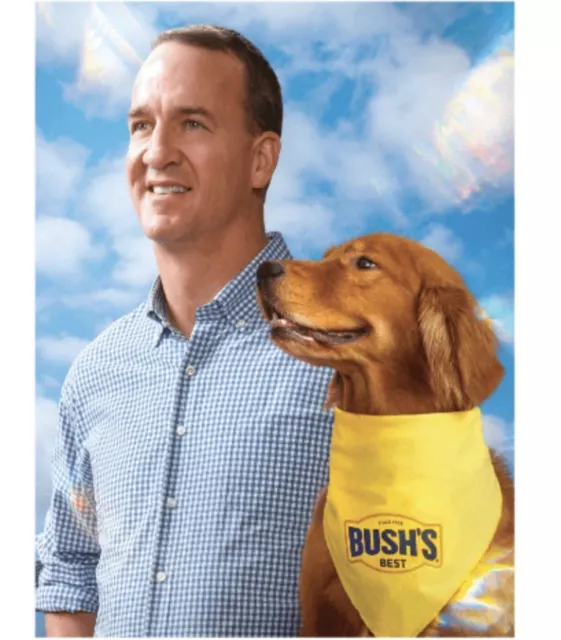 BUSH'S DUKE AND PEYTON MANNING LIMITED EDITION POSTER New