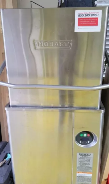 Hobart Select AM15 High Temperature Dishwasher - Read