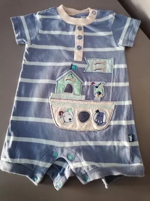 Baby Blue  Romper Aged 6-9 Month's