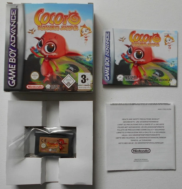 Jeu Cocoto Platform Jumper Pour Game Boy Advance – Neuf Sous Blister