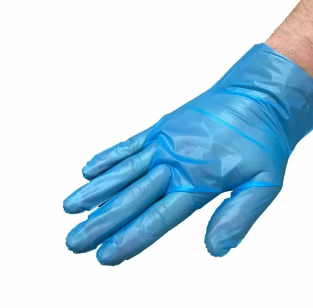 100 Powder Free Gloves Vinal Foodservice Grade (Non Latex Nitrile Exam) Large