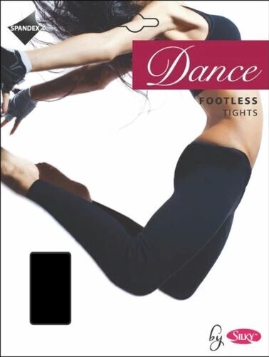 Ragazze Silky senza Piedi Danza Collant 60 Denari Nero, Marrone O Rosa Età 3 -13