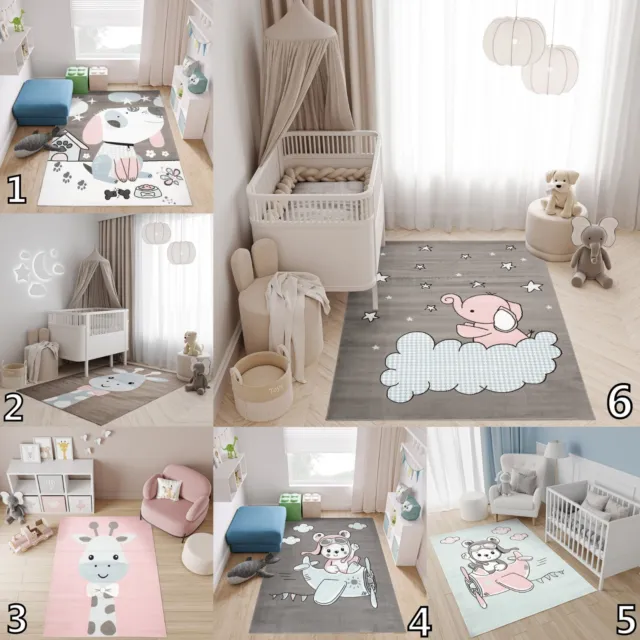 Grande tappeto per bambini design animali camera da letto bambini tappetino nuovo tappetini da gioco