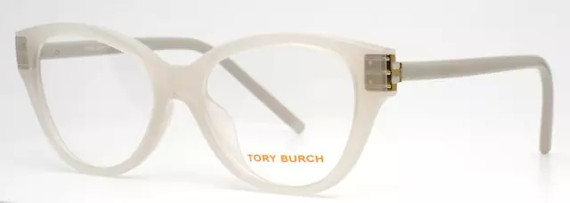 TORY BURCH TY4008U 1145 Milky Ivory Womens Cat Eye Eyeglasses 52-16-140 B:41