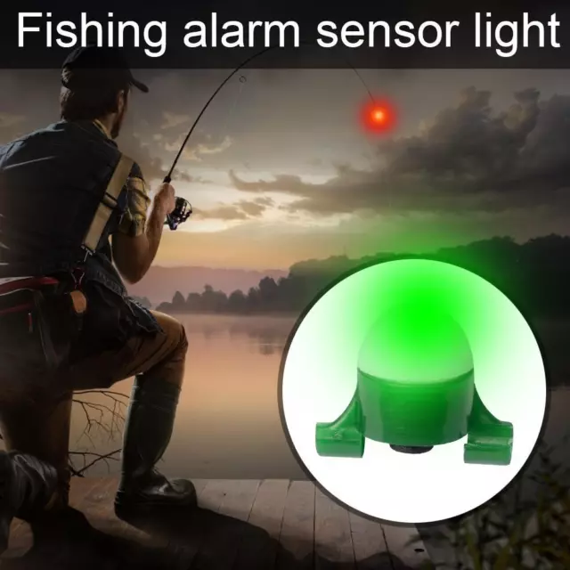 LED Fishing Alarm Rod Tip Sensor Light Carp Night Fishing Bite Alarm Fishing