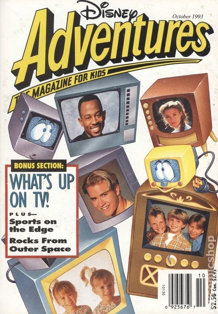 Disney Adventures Digest Vol. 3 #12 FN- 5.5 1993 Stock Image Low Grade