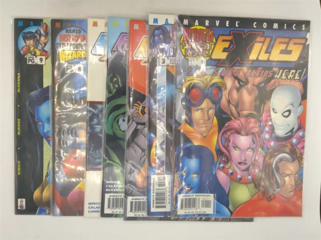 Exiles #1,3-6,8-9,11,17-21,26-27,33-86,88,91-100 Marvel Comics 2001 FN-VF FL