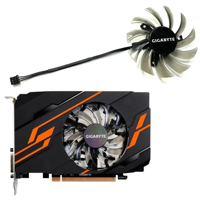 Graphics Cooling Fan Part for GIGABYTE GeForce Cool GT 1030 2GB OC Graphics Card