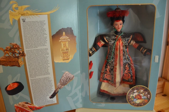 Barbie Great Eras Chinese Empress 1996 – Mattel 16708, Poupée Collection Brune, Neuve En Boîte