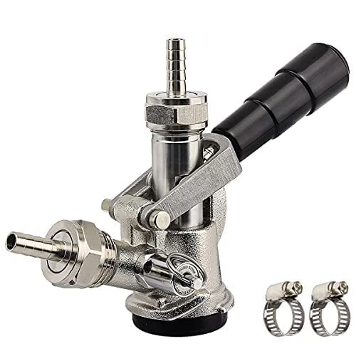 Keg Coupler, Sankey D Tap with Stainless Steel Probe, Keg Coupler D System wi...
