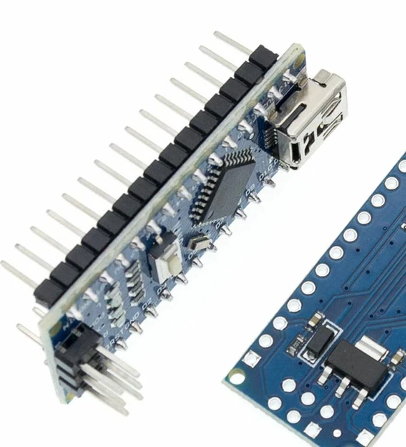 ARDUINO NANO V3.0 ATmega328P Compatible 5V 16MHz Mini USB ATmega 328P £ ...