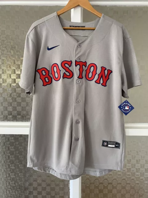 Boston Red Sox Ortiz 34 Away Baseball Jersey Men’s Size L