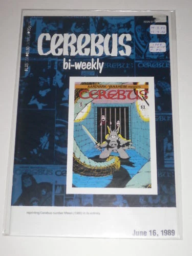 Cerebus Bi-Weekly #15 VFNM Aardvark Vanaheim June Jun 1989