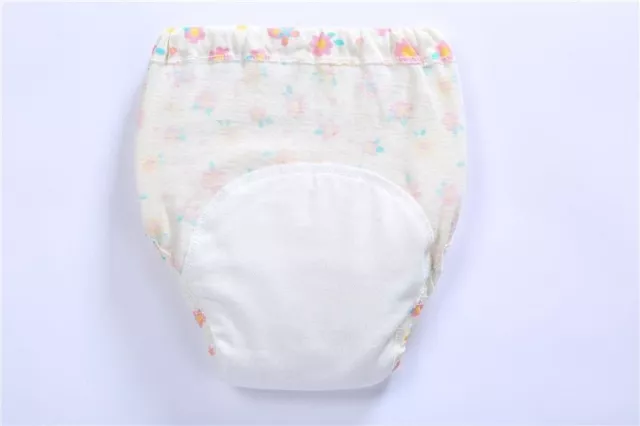 Cloth Diaper Baby Reusable Cotton Training Pants Washable Nappy Infant Underwear 10