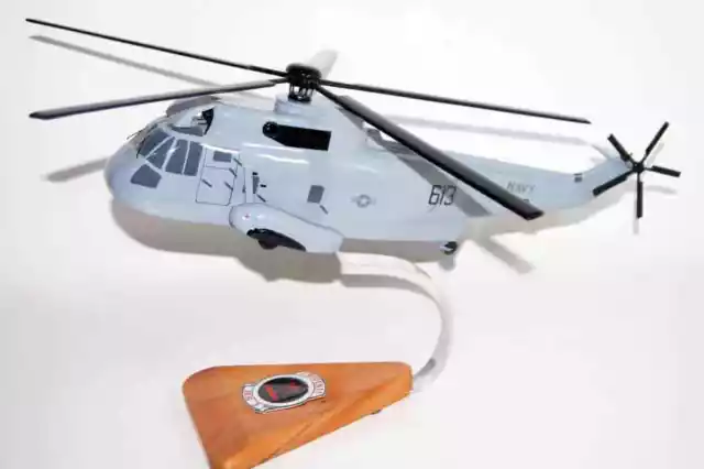 Sikorsky® SH-3 Sea King™, HS-3 Tridents, 16" Mahogany Scale Model