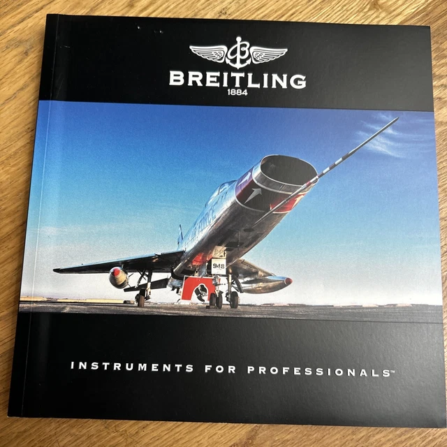 BREITLING WATCH CATALOGUE and Price List; Great Reference; 2008/2009 £