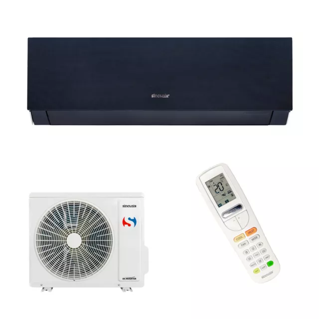 Sinclair Klimaanlage Klimagerät MARVIN Wandgerät Set 2,7 kW Navy