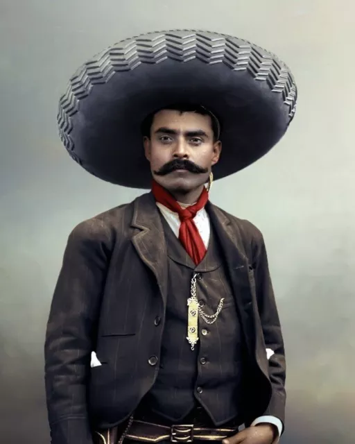 Emiliano Zapata 8X10 Photo Picture Image leader Zapatismo Mexican Revolution #9