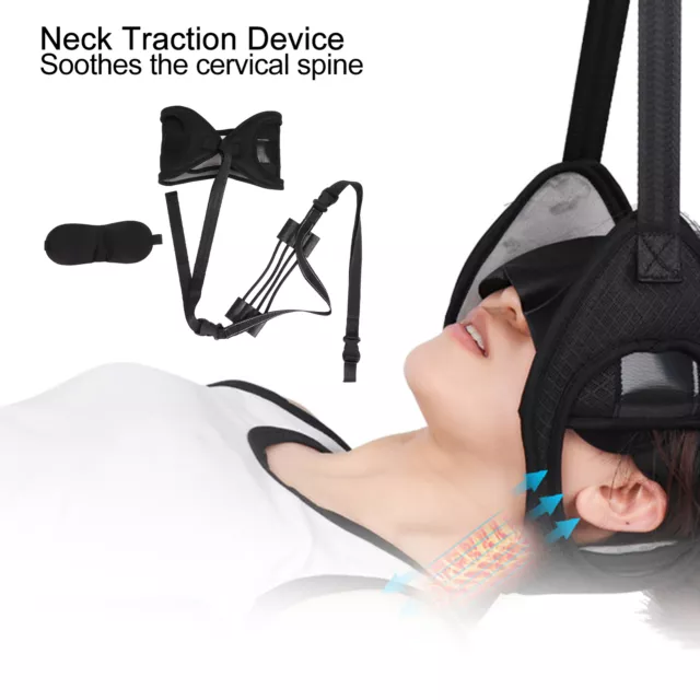 Head Hammock Neck &Headaches Pain Relief Cervical Traction Relaxation Stretcher