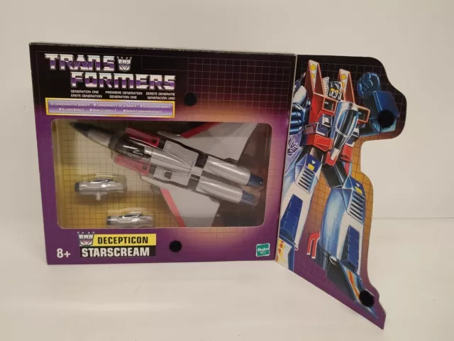 Transformers Decepticon Starscream MIB Commemorative Series 2