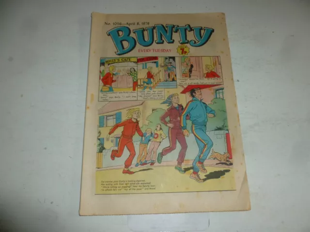 BUNTY Comic - No 1056 - Date 08/04/1978 - UK Paper Comic