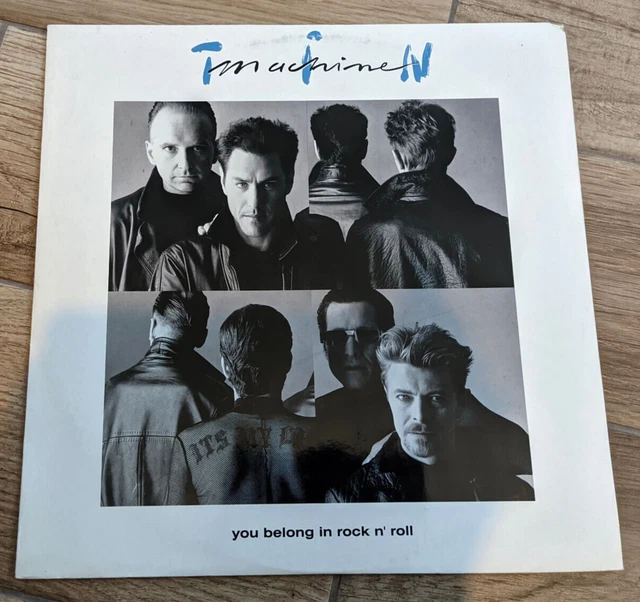 David Bowie Tin Machine You Belong In Rock N' Roll Disque Vinyle Maxi 45 Tours