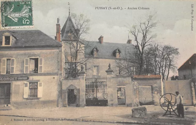 Cpa 91 Pusay Antique Castle