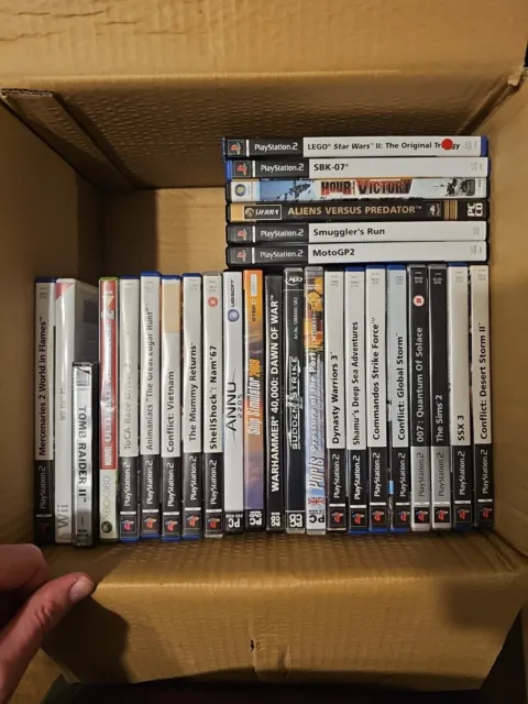 JOB LOT/ BUNDLE OF PS2/pc/wii/360/ds/xbox One/ps4...01