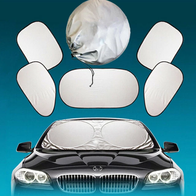 Folding Sun Shade Cover Visor for Car Front Rear Windshield Side Window UV Block