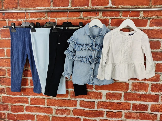 Girls Bundle Age 2-3 Years Gap River Island Etc Leggings Shirt Blouse Top 98Cm