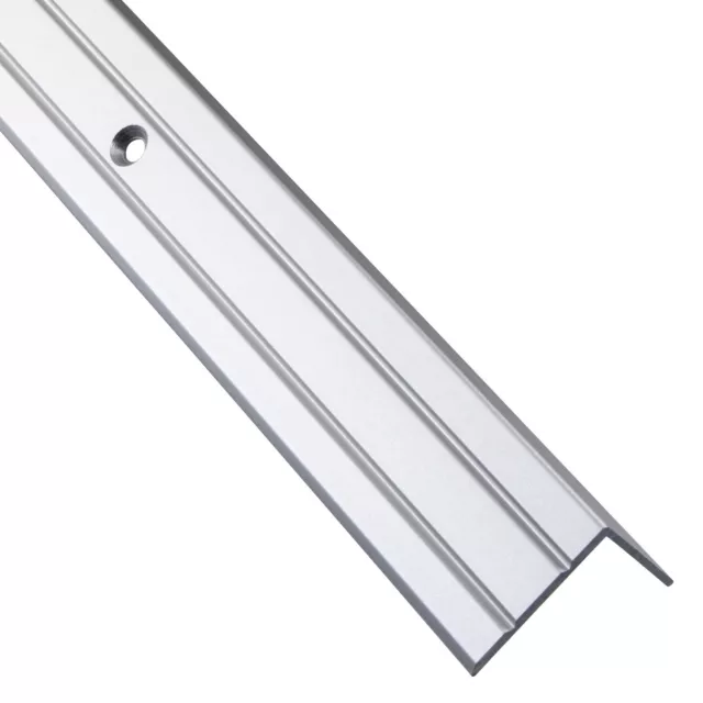 Gedotec Treppen-Profil Aluminio Stufen-Kantenprofil Plata Agujereado 25 X 20MM