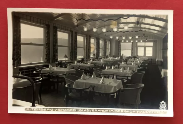 Walter Hahn Foto AK Nr. 6822 Altenberg im Erzgebirge Berghof Raupennest  ( 77437