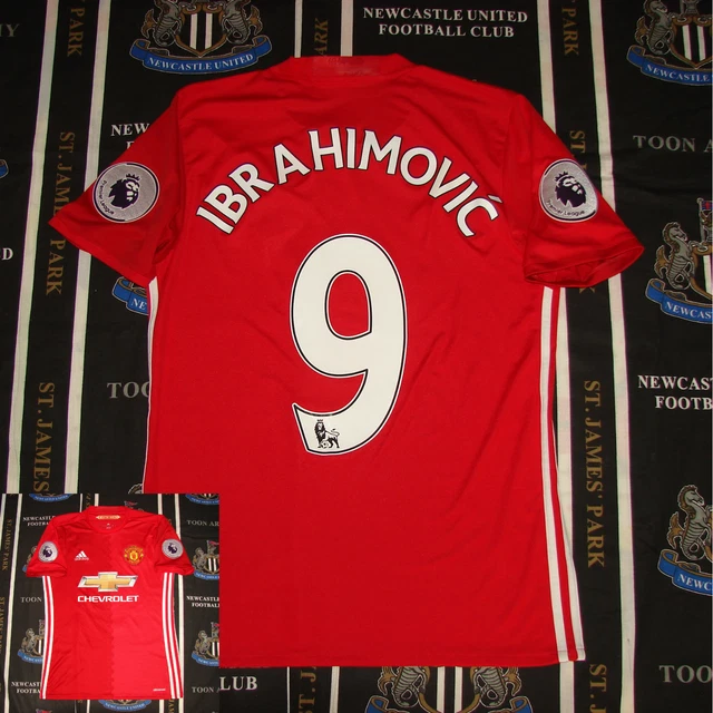 Manchester United Adidas 3.Trikot 2016-17 Ibrahimović #9 (D'occasion) à Füllinsdorf pour CHF 59 – avec livraison | Acheter sur