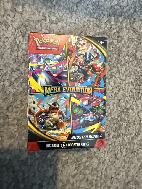 POKÉMON TCG: MEGA Evolution Booster Bundle - New - Sealed £38.69 ...