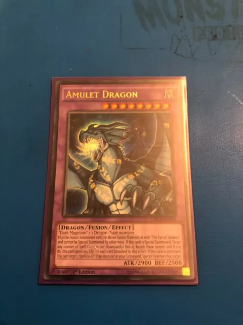 YUGIOH Ultra Rare Amulet Dragon DRL3-EN043 1st Edition