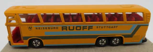 Tomy Long Tomica Made In Japan Travel Agency Neoplan Bus Rouff Stuttgart 1/100 #L18