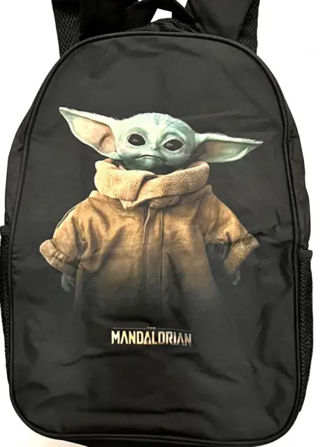 School Backpack Travel Bag BookBag YODA Star Wars Movie Laptop 3D