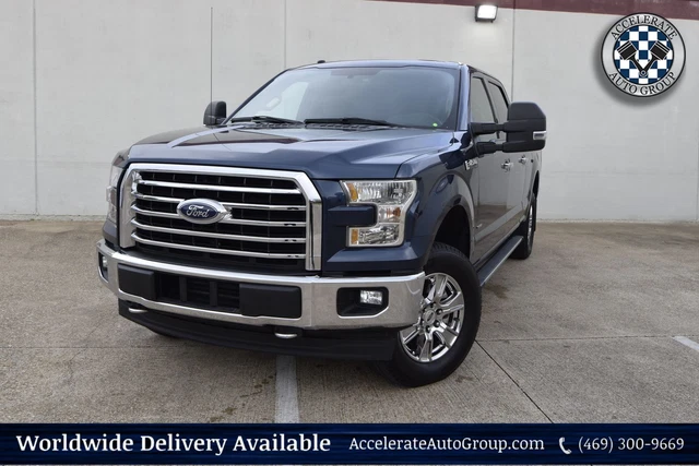 2017 Ford F-150 XLT Backup Cam Max Tow Chrome Pak W/ Step XM Sync