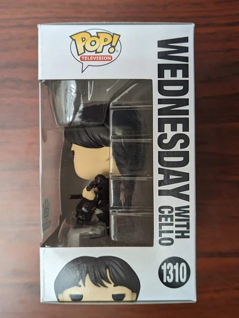 Funko POP! Wednesday with Cello, Shop Exclusive #1310; Addams Family, Netflix 2