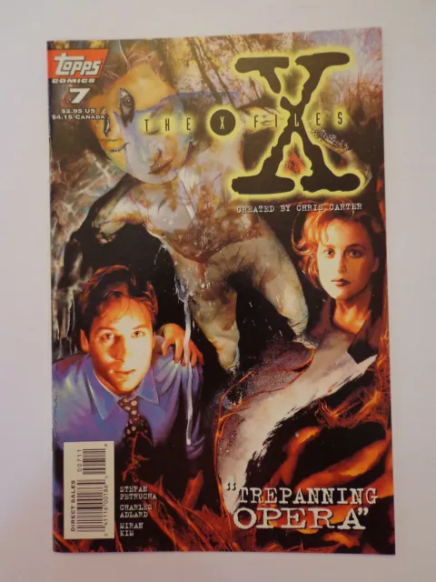 The X-Files Trepanning Opera Chris Carter Vol 1 #7 Topps Comics July 1995 NM